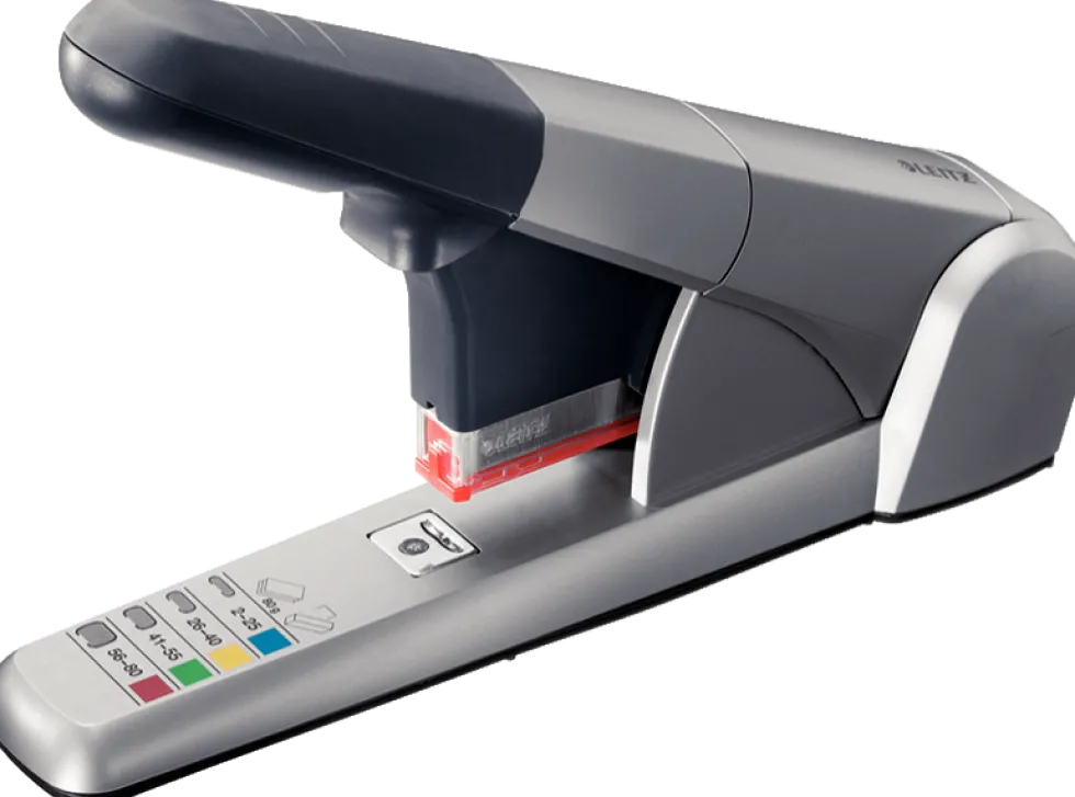 Blockhäftare LEITZ 80 ark silver