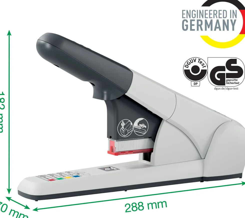Blockhäftare LEITZ 80 ark silver