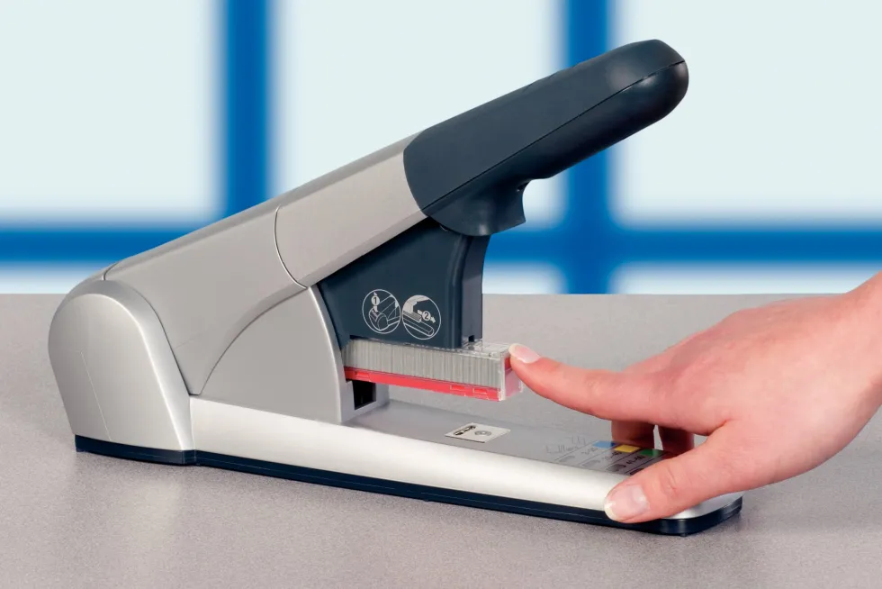 Blockhäftare LEITZ 80 ark silver