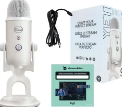 Blue Yeti USB Mic, Off White