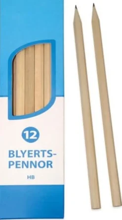 Blyertspenna opolerad HB 12/fp