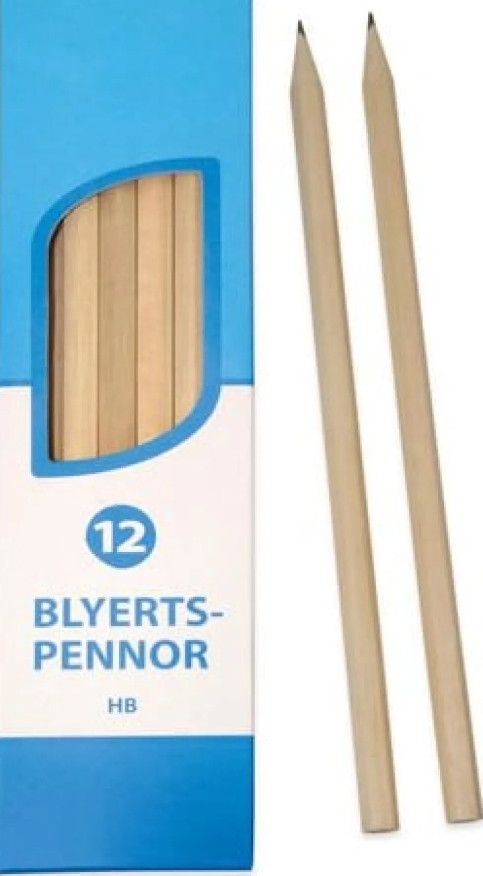 Blyertspenna opolerad HB 12/fp