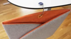 Bordsskärm StandUp Screen Vikbar Grå B:58 cm