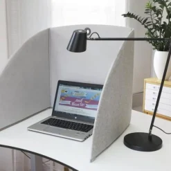 Bordsskärm StandUp Screen Vikbar Grå B:58 cm