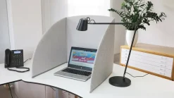Bordsskärm StandUp Screen Vikbar Grå B:58 cm