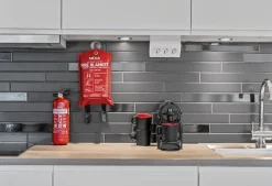 Brandfilt NEXA silikon 120x180cm röd