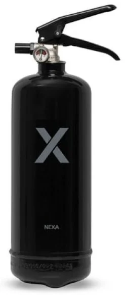 Brandsläckare NEXA 2kg pulver 13A svart