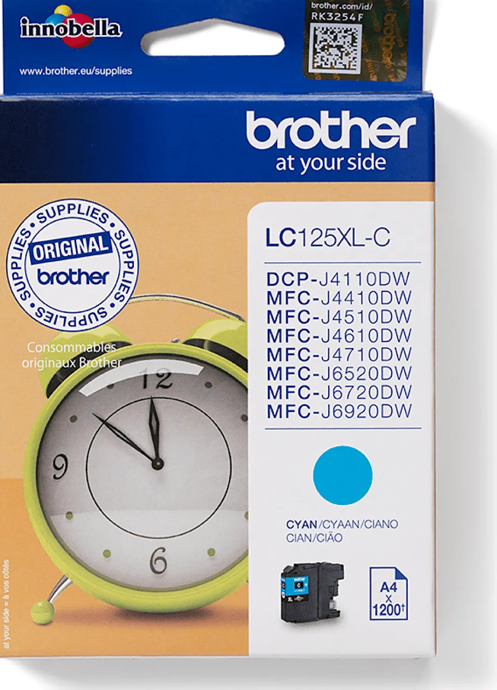 Brother LC125XLC - Super High Yield - cyan