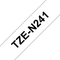 Brother TZeN241 - Svart på vitt - Rulle (1,8 cm x 8 m) 1 rulle