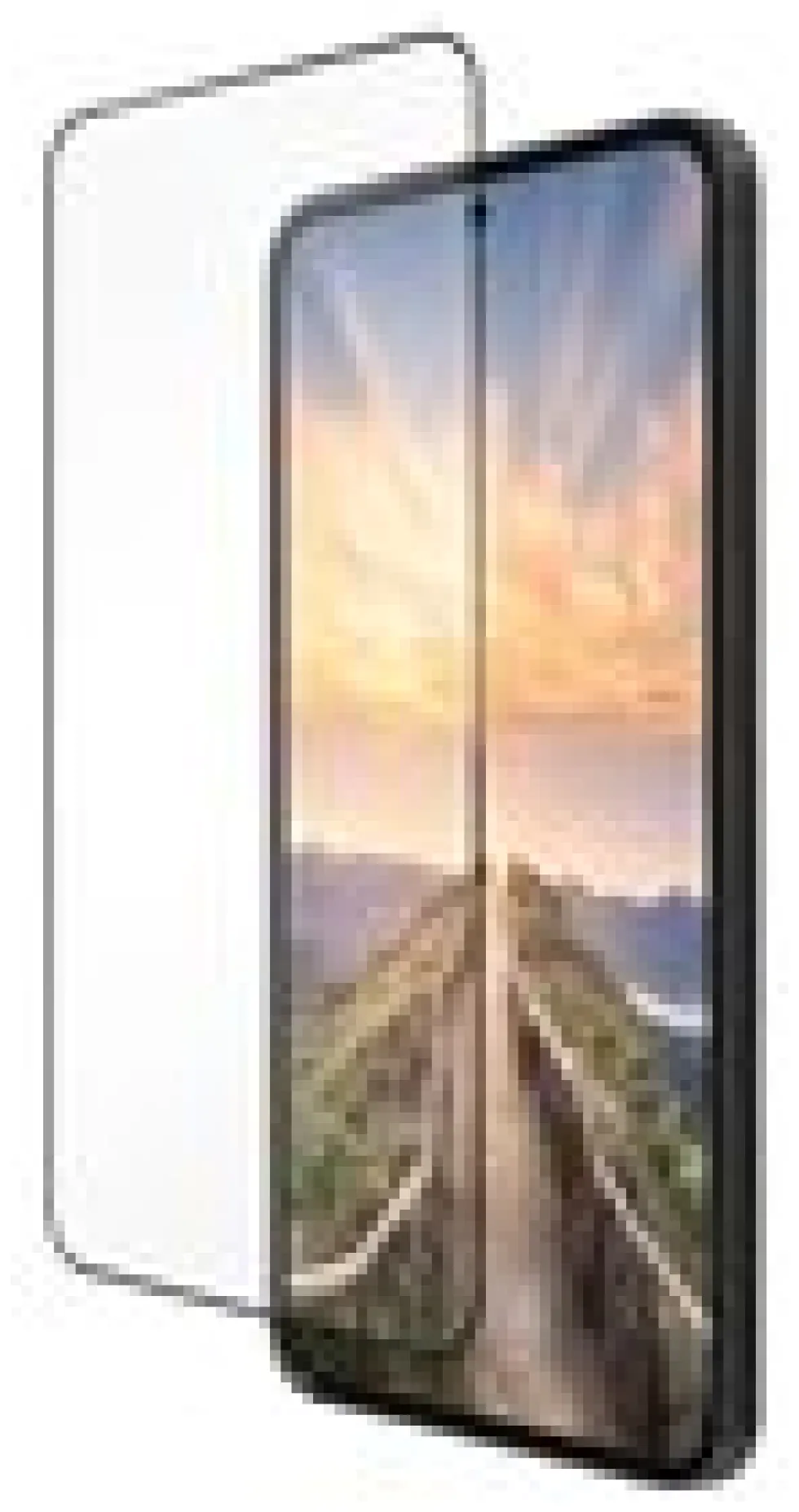 Bulk - eco-shield - Galaxy S25 - Black Edge