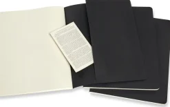 Cahier Journal Dotted XL Svart 3-Pack