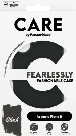 CARE iPhone 16 Case Black