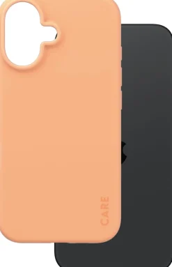 CARE iPhone 16 Case Peachy