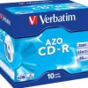 CD-R VERBATIM AZO 700MB 10/fp