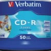 CD-R VERBATIM 700MB Printable 50/FP