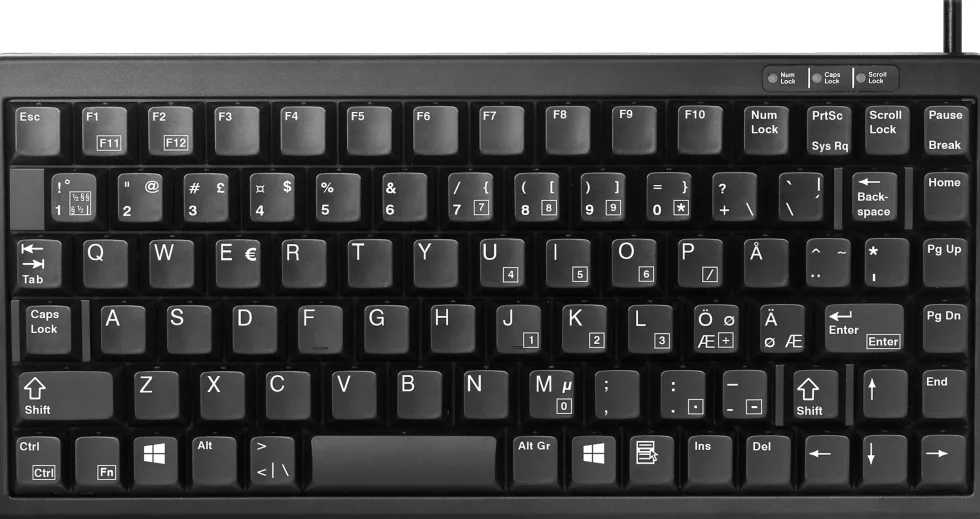 Cherry G84-4100 Compact-Keyboard (Nordic)