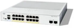 Cisco Catalyst 1300-16FP-2G - Switch - L3 - Administrerad - 16 x