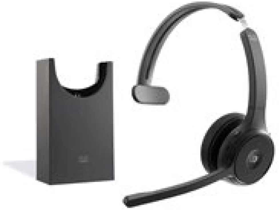 Cisco Headset 721 - Headset - på örat - Bluetooth - trådlös