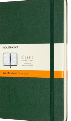 Classic Hard Linjerad Large Myrtle Green