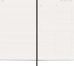Classic Pro Hard 12M Weekly Vertical Large Svart 2026