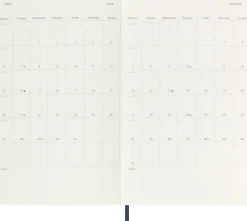 Classic Soft 18M 25/26 WeekNote Large Sapphire Blue
