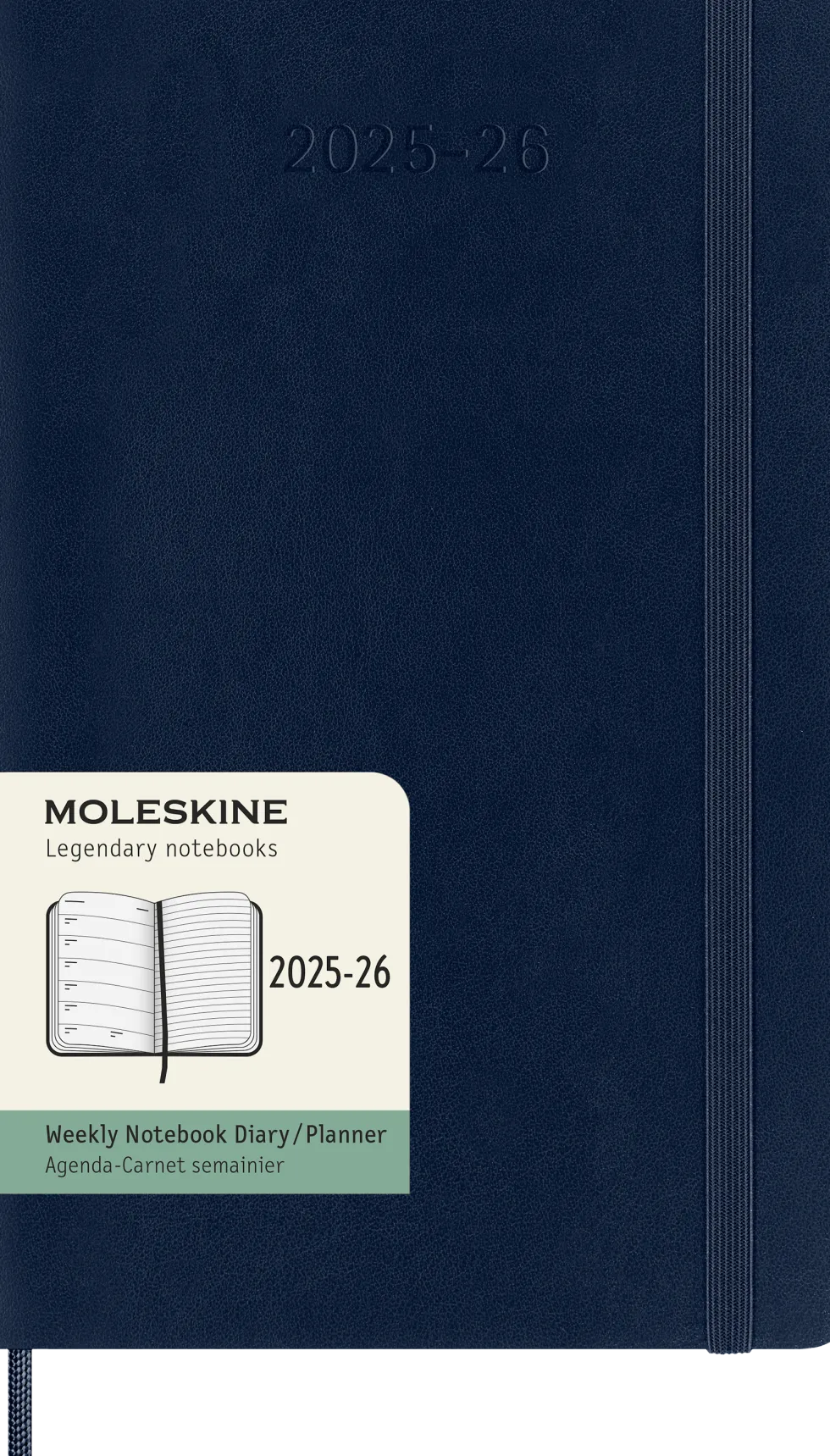 Classic Soft 18M 25/26 WeekNote Large Sapphire Blue
