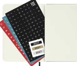 Classic Soft 12M Week Note Pocket Svart 2027