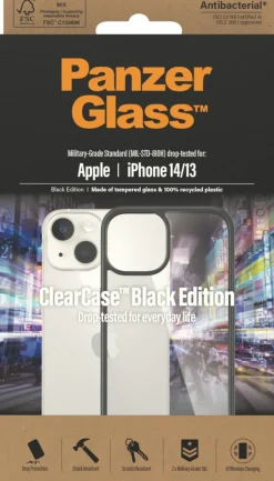 ClearCase with BlackFrame for iPhone 14