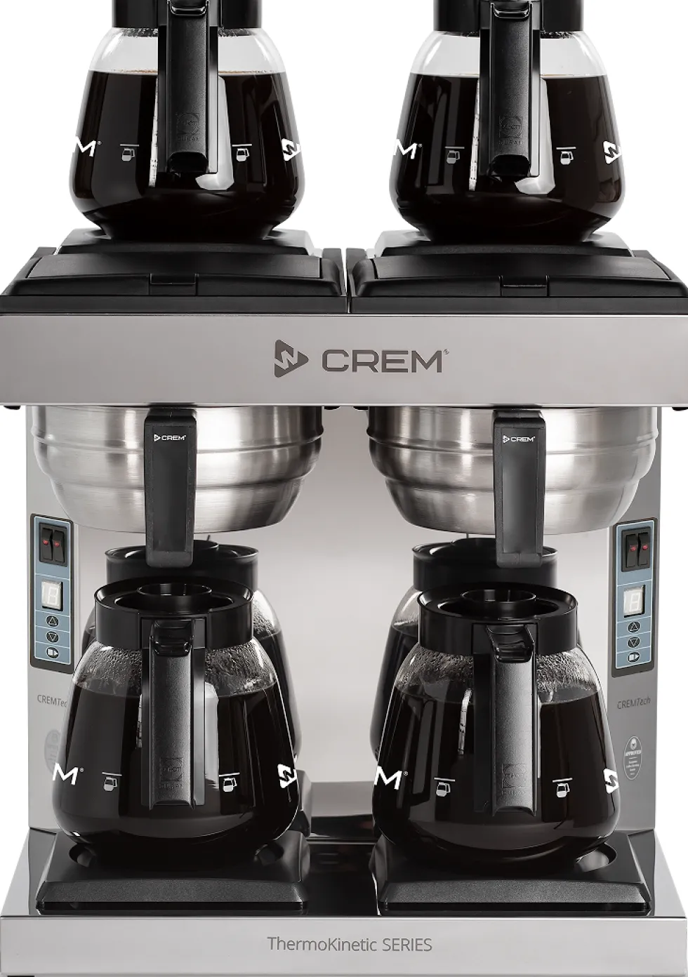 CREM Coffee Queen DA-4 med Vattenanslutning, 2x1.8L