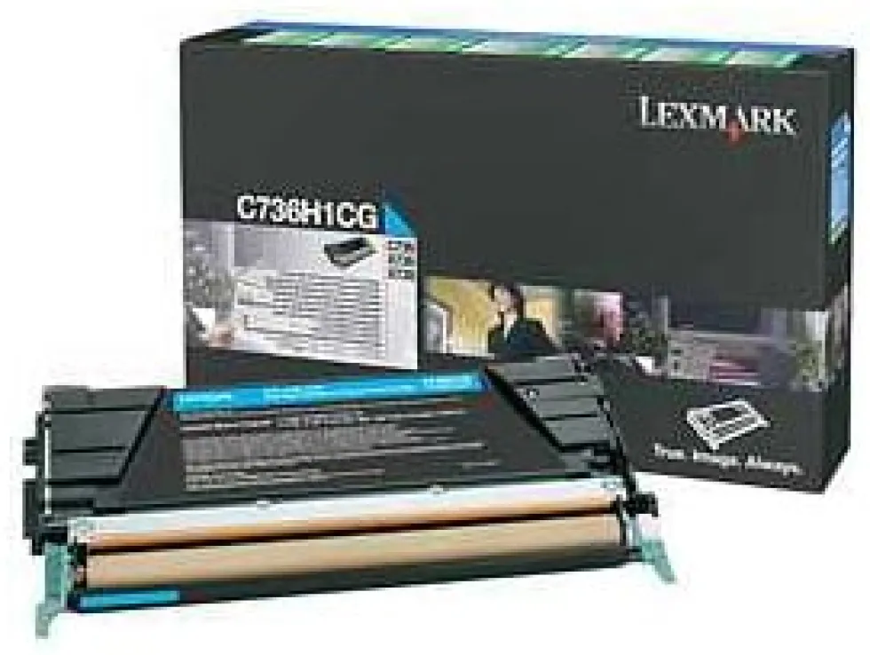 C736 toner cyan (prebate) 10K