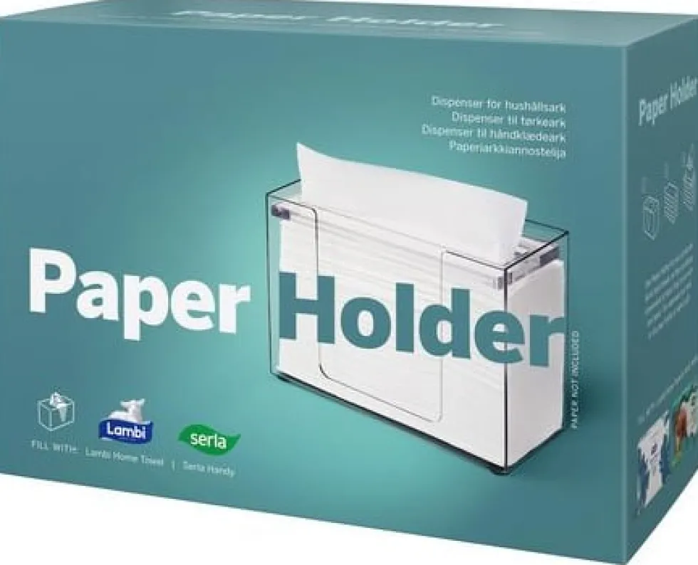 Dispenser för LAMBI samt SERLA pappershanddukar