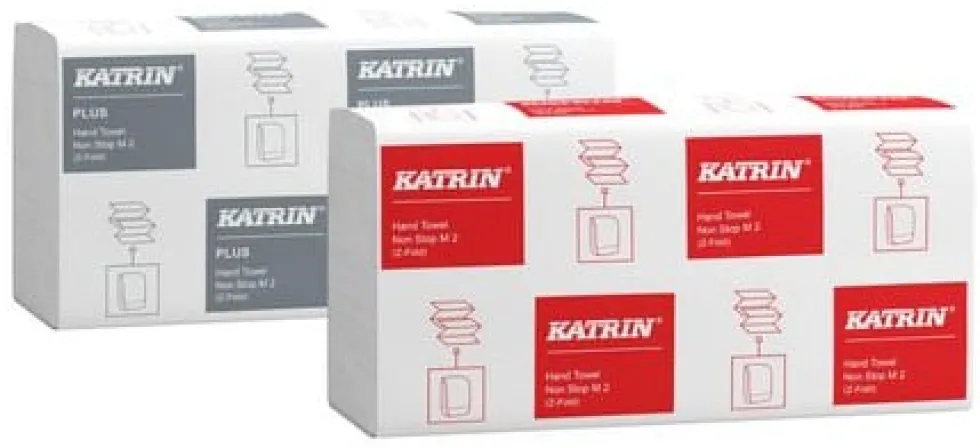Dispenser KATRIN handduk XL svart