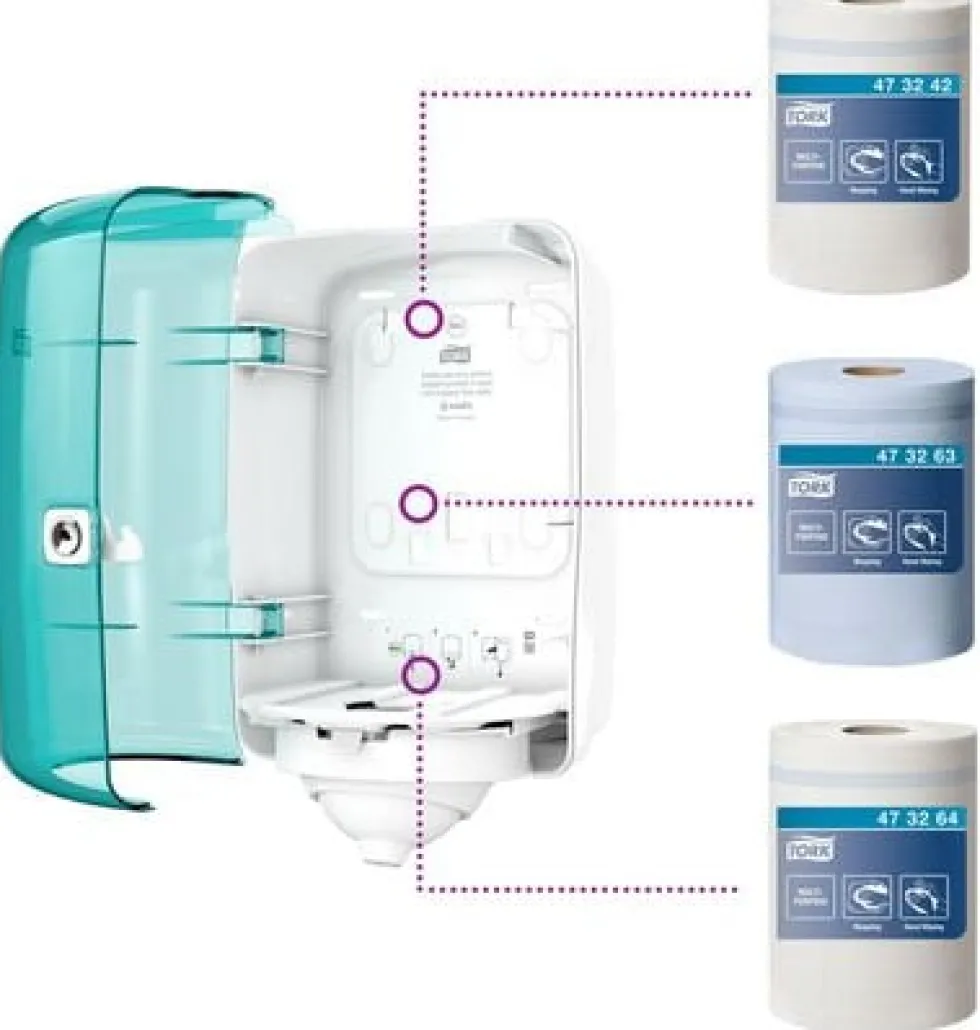 Dispenser TORK M3 Reflex Mini turkos