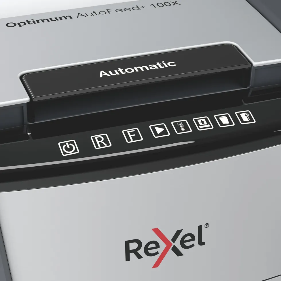 Dokumentförstörare REXEL AutoFeed+ 100X P-4