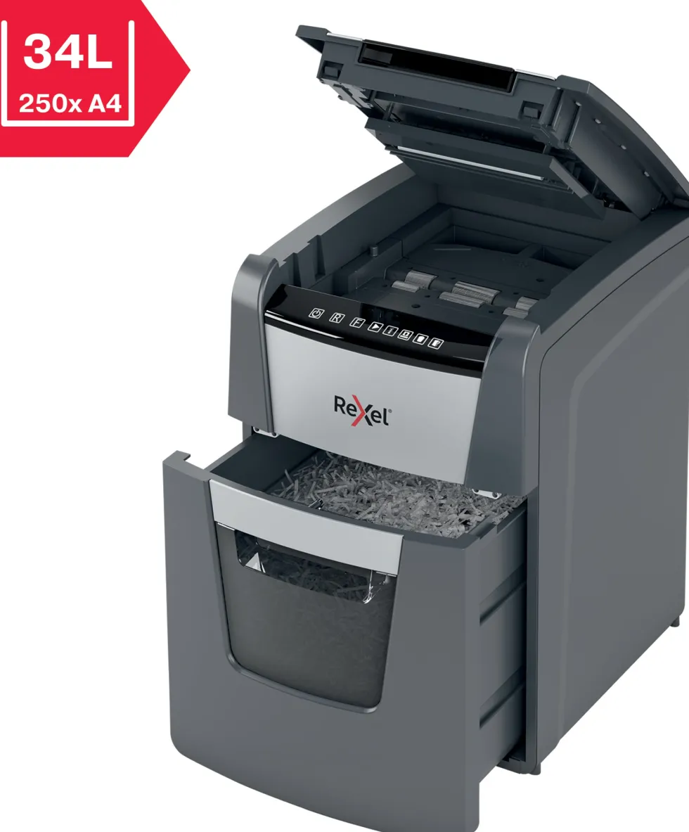 Dokumentförstörare REXEL AutoFeed+ 100X P-4