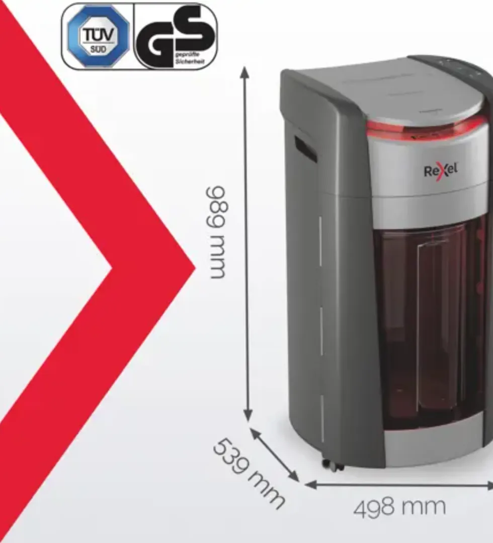 Dokumentförstörare Rexel Max AutoFeed+ 600M P5