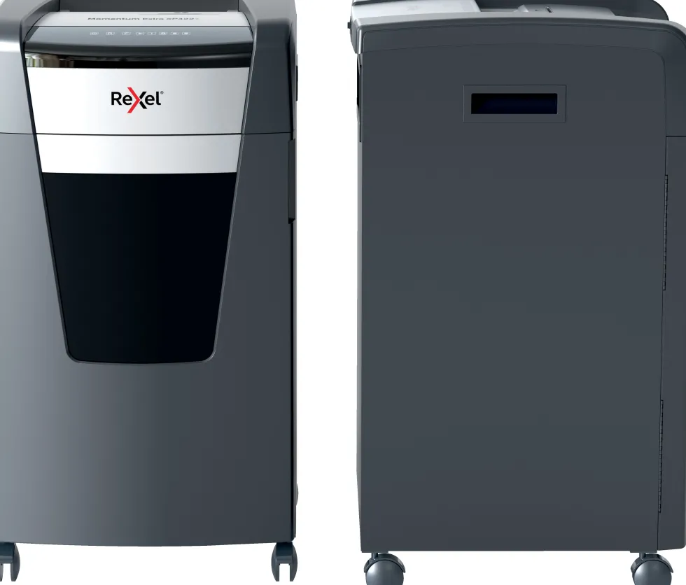 Dokumentförstörare Rexel Momentum Extra XP422+P4