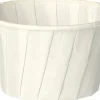 Dressingbägare 90ml vit 100/fp