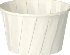 Dressingbägare 90ml vit 100/fp