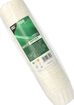 Dressingbägare 90ml vit 100/fp