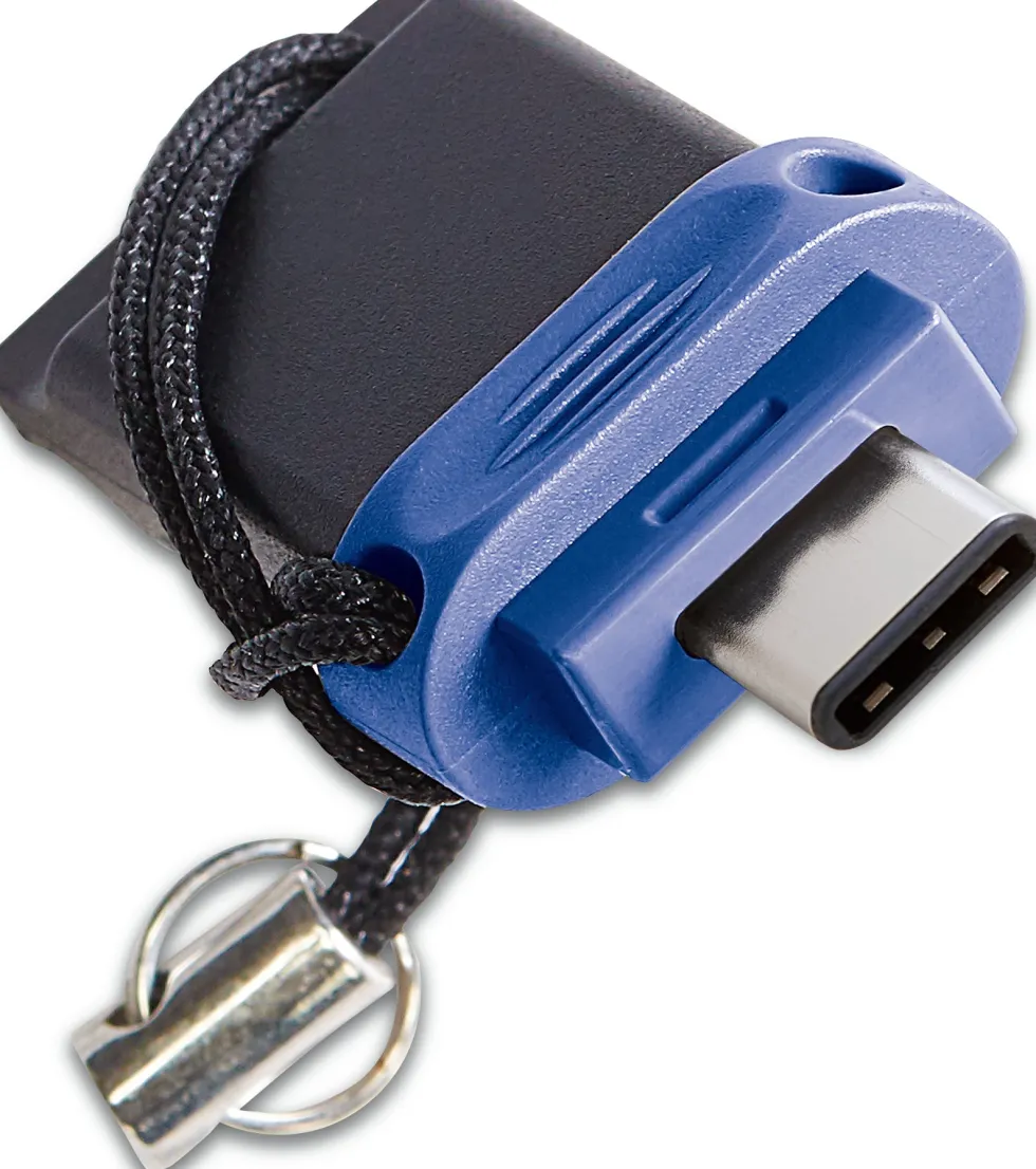 Dual Drive USB 3.0/USB-C 32GB, Black