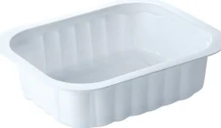 Duniform 1/8 GN 1-fack Vit, 350ml, PP-plast, 300/fp