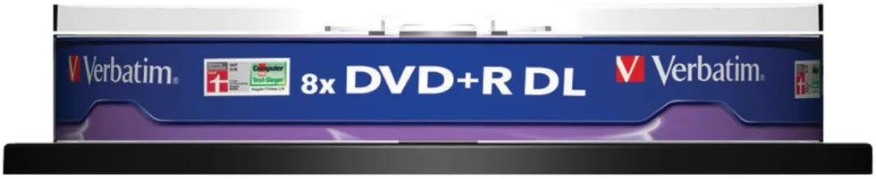 DVD+R 8x Double Layer spindle matt (10)