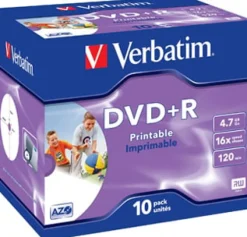 DVD+R 16x 4,7GB printable (10)