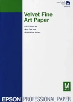 Epson Fine Art Velvet - Sammet - A3 plus (329 x 423 mm) 20 ark