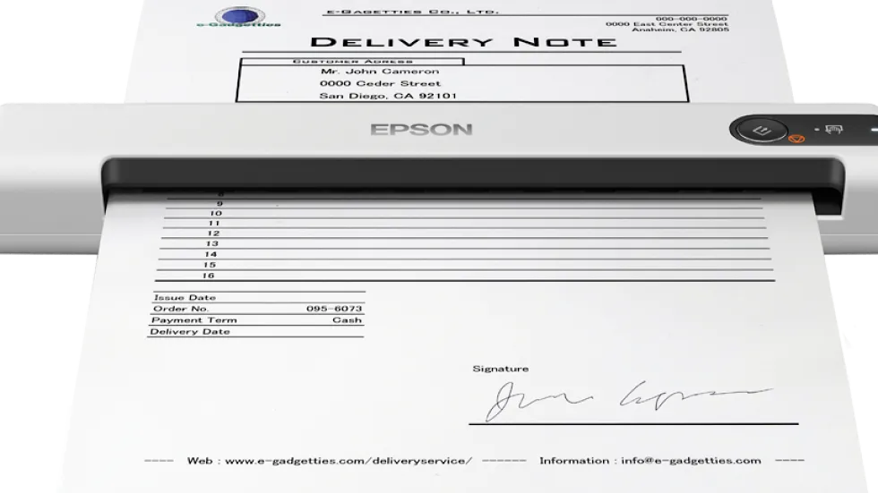 Epson WorkForce DS-70W scanner