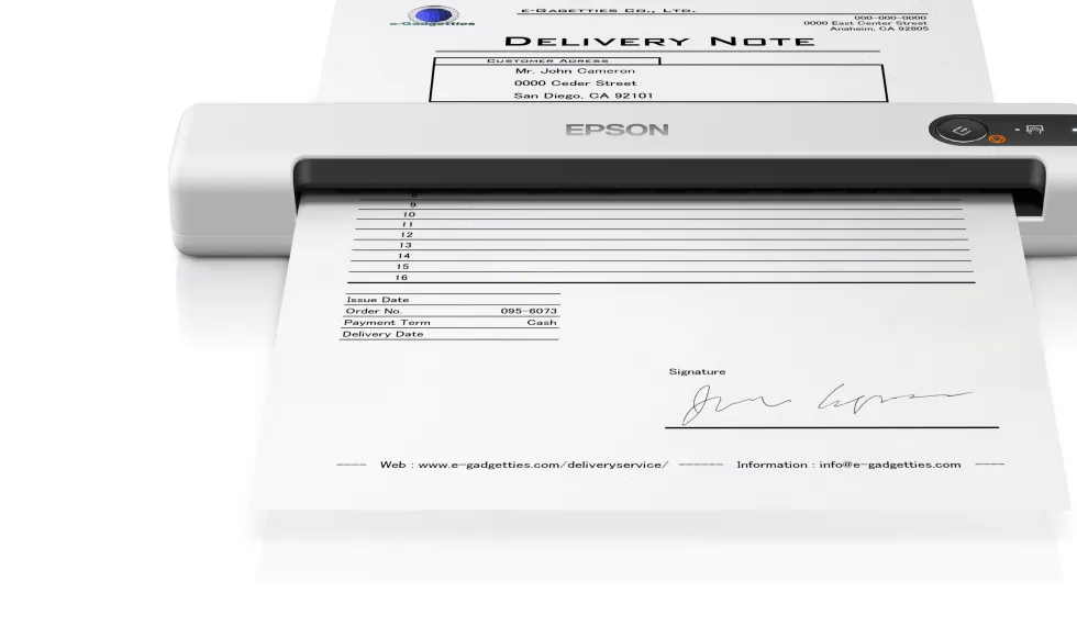 Epson WorkForce DS-70W scanner