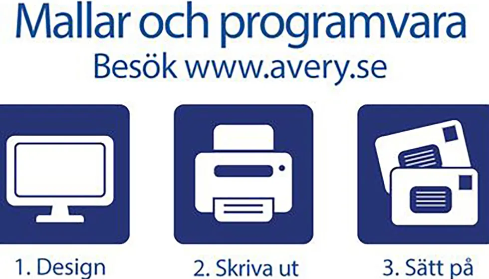 Etikett AVERY CD laser/inkjet 50/fp