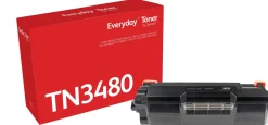 EVERYDAY Black Toner replaces Brother TN-3480, Standard Capa