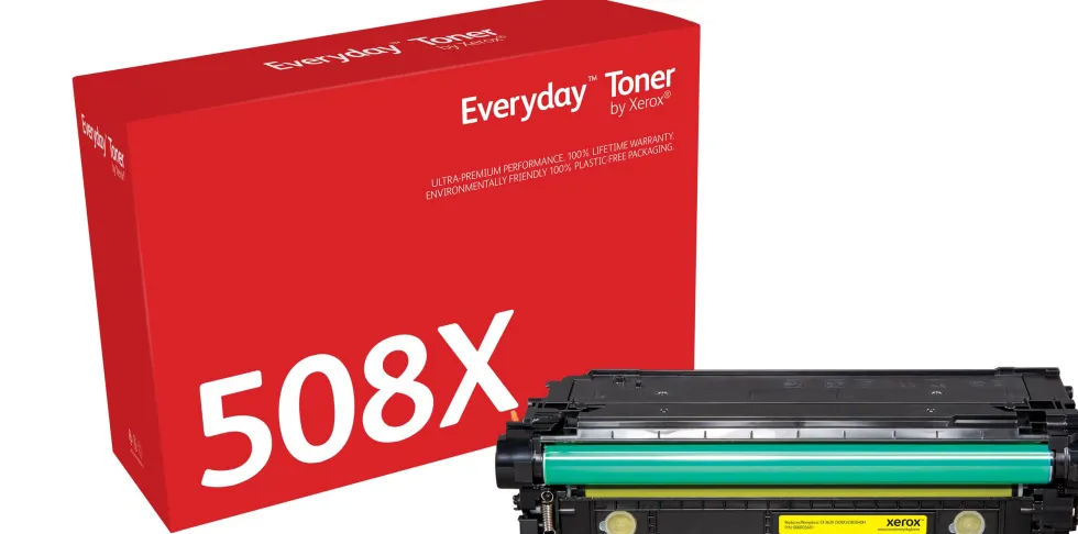 EVERYDAY Yellow Toner 508X, High Capacity